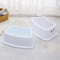 Good-Plastic Non-Slip Chair Children's Stackable Step Stool Assistant Assistant Kitchen Bathroom Toilet Chair
