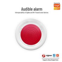 Graffiti ZIGBEE Sound & Light Alarm: Remote Control via Mobile App Standard