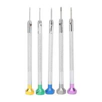 5Pcs 0.8/1.0/1.2/1.4/1.6mm Watch Repair Screwdriver  Mobile phone disassembly 5Pcs