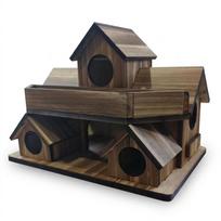 Waterproof Bird Villa Nest Handmade Bird Breeding Box Wild Birds Habitat  Outdoor kava