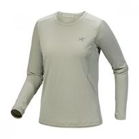 Arcteryx Women S Suna Crew lS atqSw10245 BLACK/S(90)