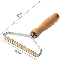 Portable Pet Hair Remover Brush Manual Lint Roller Sweaters Sofa Clothes  For Animals Dogs Cats Scrapers Cleaning Hair Removal Ball Knitting Tool wood