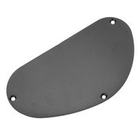 Electric Guitar Back Cover Plastic Cavity Plate Instrument Accessory Black for Replacement gray