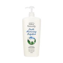 Didelės talpos Leivy ožkos pieno kūno losjonas ir jūsų pasirinktas kūno prausiklis Goat milk body wash 1150ml white