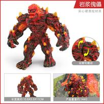 Simulation Of Western Mythological Beasts, Magma Puppets, Shadow Wolves, Eagle Horses, Winged Beasts, Seahorses, Elves, Static Model Toys