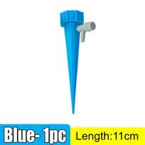 Automatinė lašelinio drėkinimo sistema gėlių augalams Savaiminio laistymo smaigalio rinkinys Reguliuojamas automatinis vandens lašintuvas Sodininkystės reikmenys Blue-1PC