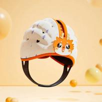Toddler Walking Crawling Baby Safety Helmet Breathable Anti-Collision Head Protective Hat Cartoon Kids Security