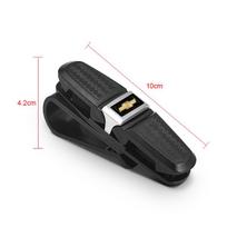 BTDVG1 Car Sun Visor Glasses Box Universal Sunglasses Clip Card Ticket  for Chevrolet Aveo Silverado Camaro Trax Blazer Cavalier Onix juoda