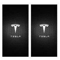 CROLJ1 PVC automobilio B statramsčio lipdukas Automobilio vidurinio stulpo vandeniui atsparūs lipdukai Tesla Model 3 Model S Model X Model Y Roadster Invader Coil