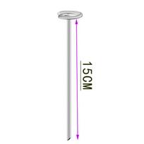 MeiZhongKai Cinkuoti sodo mediniai kuolai nuo rūdžių ir apvalūs kraštovaizdžio kuolai Diameter 3CM Height 15CM Curved Stake (6g each)