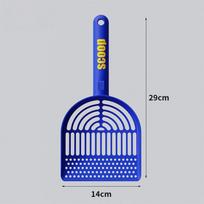 Pet supplies - Easy to clean large multifunctional cat litter scoop fine hole cat litter scoop amazing tool for cat poop scoop
