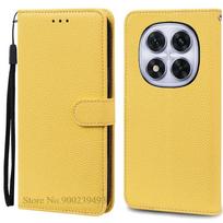 For Poco X7 Case Leather Flip Wallet Cover For Xiaomi Poco X7 5G Case Book Protective Cover For Poco X 7 PocoX7 Case Coque Funda For Poco X7 5G geltona