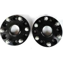 2PCS 20|25mm PCD 6X114.3 6*4.5  67.1mm 2.64  Car Hub Centric Aluminum Wheel Spacer wedges Adapter FOR DODGE Mazda Hyundai 20mm Black