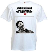 One Flew Over the Cuckoo Nest Movie Poster T-shirt white all sizes L