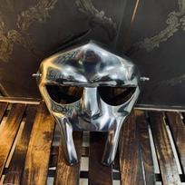 MF Doom Mask Mad villain Mild Steel Medieval Knight Gladiator Mask