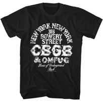 CBGB 315 Bowery St New York Men T Shirt Rock Music Band Tour Concert Merch XXXXL