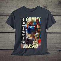 Street Fighter 6 Cammy Gaming Tee,Video Game Unisex T-Shirt, Gamer Gift, Retro L