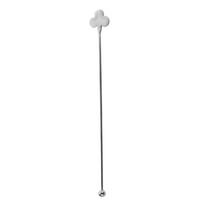 Stainless Steel Mixing Stick, Spade, Heart, Diamond, Club Shaped, Cute Fruit Swizzle Stirrers, Cocktail Stirring Sticks for Whiskey Juice Coffee D