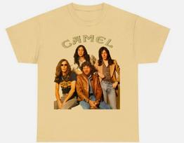 NEW Camel Band Member Retro Yellow Haze All Size Gift Shirt XXXXL