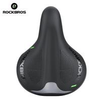 ROCKBROS Dviračio Oro Pagalvės Sėdynės Pagalvėlė Dvigubas Smūgio Absorbavimas Kietumo Reguliavimas Sėdynės Balnelis Neslystantis Paviršius Patogus Balnelis