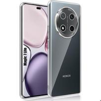 Coque pour Honor Magic 7 Lite, Protection Silicone Transparent Antidérapante Souple Anti-Rayures