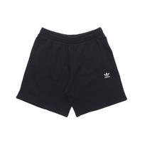 Adidas Originals Essential Logo Embroidered Breathable Sports Shorts Men Bottoms Black FR7977 XS