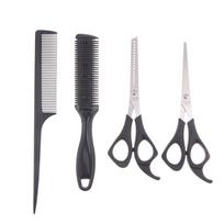 4 vnt. Profesionalios plaukų žirklės Kirpyklų žirklės Retinimo kirpimo žirklės Kirpimas Plaukų formavimo įrankis Grooming prekės one size