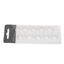 10PCS Sound Amplifier Click Sleeve Double Layer Closed Eardrum Head Sound Aid Domes Tips for 12mm