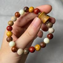 Nezha Ao Bing Anime Couple & Friendship Beaded Bracelet Glass, Wood, Bamboo, Ceramic