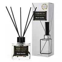 SORVELLA Home Diffuser kvapiosios lazdelės Black Vanilla 120ml