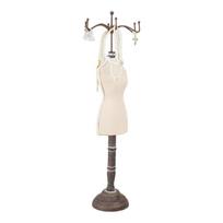 Sturdy Wood Base Velvets Jewelry Holder Providing Stable Support for Displaying Necklaces Bracelets in Various Settings S