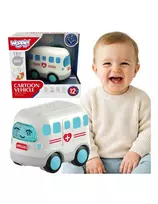 WOOPIE BABY interaktyvus greitosios pagalbos automobilis su garsais ir švieselėmis