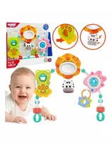 WOOPIE BABY Sensory Arch for Crib and Stroller Animals Lion Bear
