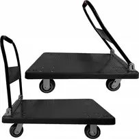 „Mozos“ rankinis sulankstomas vežimėlis su 400 kg talpos platforma (JP-TG9060)
