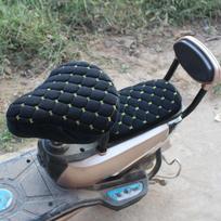 1Set Bicycle Saddle 3D Soft Bike Seat Cover Cycling Silicone Seat Cushion Cycling Breathable Saddle Comfortable Bicycle Bike juoda