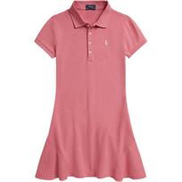Polo Ralph Lauren Cotton Knit Mini Flare Dress Kids dresses 313934962-503 XL