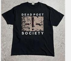 Dead Poet Society Band Album Poster T Shirt Black All Size S-5Xl Gift Fan M