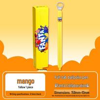 KACO Lingyue Co-branded Pull-ring Neutral Pen with Coca-Cola, Sprite, Fanta Design – Brush Tip Pen for Students. 0.5mm
