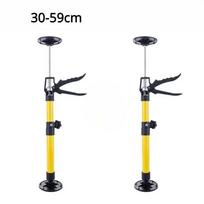 2Pcs Labor-Saving Telescopic Steel Support Rod Cabinet Jack Drywall Construction Tool Extensible Non-slip Hand Lifting Jack Too