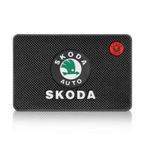 ZRA5  Car Anti-Slip Mat Pad Rubber Mobile Sticky Dashboard Phone Stand Non-Slip Mat For Skoda Fabia 1 2 Octavia a7 Superb Rapid Yeti