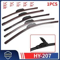 14″ 16″ 17″ 18″ 19″ 20″ 21″ 22″ 24″ 26″ 28″ Car Windshield Wiper Two Rubber Strips Automotive Wiper Quiet Durable New HY-207 14Inches 350mm
