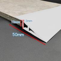 50/70mm Flexible PVC Floor Edge Strips Floor Transition Edge Strips, Carpet Edge Strips Plastic Floor Edge Strips