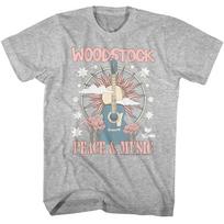 Woodstock Sunshine Acoustic Guitar Peace Music Men T Shirt Rock Soul Merch XXXL