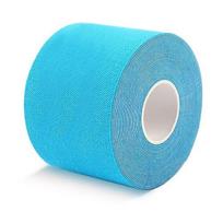 SKDK kineziologijos juosta, kvėpuojanti, vandeniui atspari atletiška atgaivinimo sportinė juosta, fitnesas tenisas, kelio raumenų skausmui malšinti priemonė XYZ 5cm X 5Meter dangaus mėlyna spalva