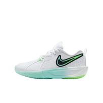 Nike GT Cut 3 GS Išblukęs turkio spalvos vaikiški sportbačiai Balti Žalia-Strike Juodi FD7033-106 40 white