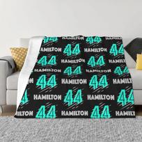 f1 Lewis Hamilton Mesti pledai Dekoracijos Pledai# 75X95CM pilka spalva