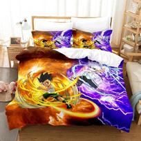 Nwe Hunter X Hunter Bedding Set Single Twin Full Queen King Size Bed Linens Aldult Kids Home Decor Duvet Cover Gift 70x133cm 3pcs