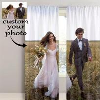 Custom 2pcs 100% Blackout Curtains UV Protection Heat-Resistant Light-Blocking Drapes Living Room Bedroom Hotel Window Curtains 100*130 Rod Pocket 1pcs