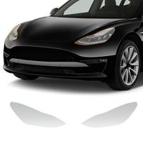 For Tesla Model 3     Pre Cut Protection Film Car Headlight Rearview Mirror Film Clear PPF Anti Scratch Sticker headlight film