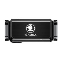 QDH3  Car Phone Holder Stand Air Outlet Mount Cell Phone Support For Skoda octavia 3 2 superb 3 kodiaq Fabia Kamiq Karoq Accessories